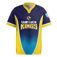 Custom St Lucia Kings Cricket Rugby Jersey Beinspired Come On - Wonder Print Shop