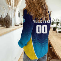 Custom St Lucia Kings Cricket Women Casual Shirt Beinspired Come On - Wonder Print Shop