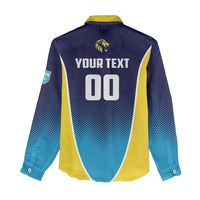 Custom St Lucia Kings Cricket Women Casual Shirt Beinspired Come On - Wonder Print Shop