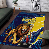 Kings Saint Lucia Champions Cricket Area Rug St Lucia Glory Awaits - Wonder Print Shop