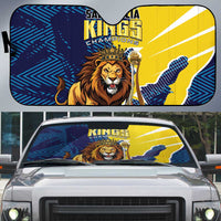 Kings Saint Lucia Champions Cricket Auto Sun Shade St Lucia Glory Awaits - Wonder Print Shop