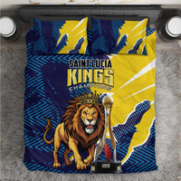 Kings Saint Lucia Champions Cricket Bedding Set St Lucia Glory Awaits - Wonder Print Shop