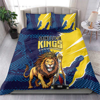 Kings Saint Lucia Champions Cricket Bedding Set St Lucia Glory Awaits - Wonder Print Shop