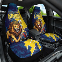 Kings Saint Lucia Champions Cricket Car Seat Cover St Lucia Glory Awaits - Wonder Print Shop