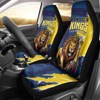 Kings Saint Lucia Champions Cricket Car Seat Cover St Lucia Glory Awaits - Wonder Print Shop