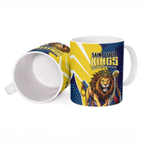 Kings Saint Lucia Champions Cricket Ceramic Mug St Lucia Glory Awaits - Wonder Print Shop