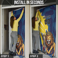 Kings Saint Lucia Champions Cricket Door Cover St Lucia Glory Awaits - Wonder Print Shop