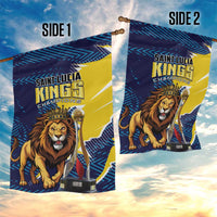 Kings Saint Lucia Champions Cricket Garden Flag St Lucia Glory Awaits - Wonder Print Shop