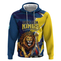 Custom Kings Saint Lucia Champions Cricket Hoodie St Lucia Glory Awaits - Wonder Print Shop