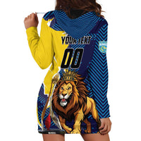 Custom Kings Saint Lucia Champions Cricket Hoodie Dress St Lucia Glory Awaits - Wonder Print Shop
