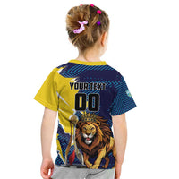 Custom Kings Saint Lucia Champions Cricket Kid T Shirt St Lucia Glory Awaits - Wonder Print Shop