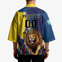 Custom Kings Saint Lucia Champions Cricket Kimono St Lucia Glory Awaits - Wonder Print Shop