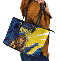 Kings Saint Lucia Champions Cricket Leather Tote Bag St Lucia Glory Awaits - Wonder Print Shop