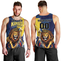 Custom Kings Saint Lucia Champions Cricket Men Tank Top St Lucia Glory Awaits - Wonder Print Shop