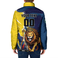 Custom Kings Saint Lucia Champions Cricket Padded Jacket St Lucia Glory Awaits - Wonder Print Shop