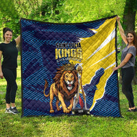 Kings Saint Lucia Champions Cricket Quilt St Lucia Glory Awaits - Wonder Print Shop