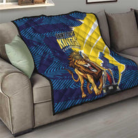 Kings Saint Lucia Champions Cricket Quilt St Lucia Glory Awaits - Wonder Print Shop