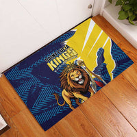 Kings Saint Lucia Champions Cricket Rubber Doormat St Lucia Glory Awaits - Wonder Print Shop