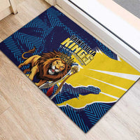 Kings Saint Lucia Champions Cricket Rubber Doormat St Lucia Glory Awaits - Wonder Print Shop