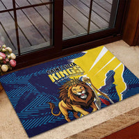 Kings Saint Lucia Champions Cricket Rubber Doormat St Lucia Glory Awaits - Wonder Print Shop
