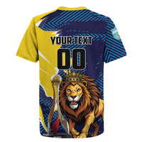Custom Kings Saint Lucia Champions Cricket Rugby Jersey St Lucia Glory Awaits - Wonder Print Shop