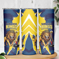 Kings Saint Lucia Champions Cricket Skinny Tumbler St Lucia Glory Awaits - Wonder Print Shop