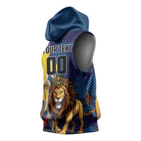 Custom Kings Saint Lucia Champions Cricket Sleeveless Hoodie St Lucia Glory Awaits - Wonder Print Shop