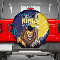 Kings Saint Lucia Champions Cricket Spare Tire Cover St Lucia Glory Awaits - Wonder Print Shop