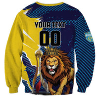 Custom Kings Saint Lucia Champions Cricket Sweatshirt St Lucia Glory Awaits - Wonder Print Shop