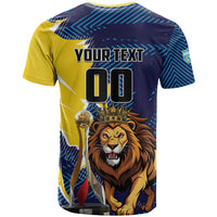 Custom Kings Saint Lucia Champions Cricket T Shirt St Lucia Glory Awaits - Wonder Print Shop