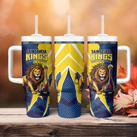 Kings Saint Lucia Champions Cricket Tumbler With Handle St Lucia Glory Awaits - Wonder Print Shop