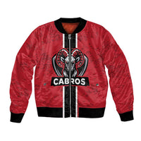 Cabros Guatemala Rugby Custom Bomber Jacket Somos Cabros Vamos Cabros - Wonder Print Shop