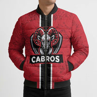 Cabros Guatemala Rugby Custom Bomber Puffer Jacket Somos Cabros Vamos Cabros - Wonder Print Shop