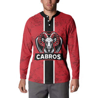 Cabros Guatemala Rugby Custom Button Sweatshirt Somos Cabros Vamos Cabros - Wonder Print Shop
