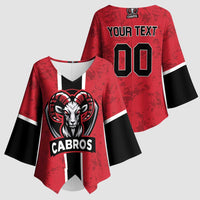 Cabros Guatemala Rugby Custom Kimono Sleeve Blouse Somos Cabros Vamos Cabros - Wonder Print Shop