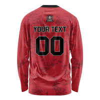 Cabros Guatemala Rugby Custom Long Sleeve Shirt Somos Cabros Vamos Cabros - Wonder Print Shop