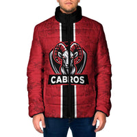 Cabros Guatemala Rugby Custom Padded Jacket Somos Cabros Vamos Cabros - Wonder Print Shop