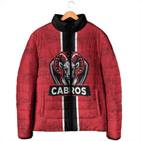 Cabros Guatemala Rugby Custom Padded Jacket Somos Cabros Vamos Cabros - Wonder Print Shop