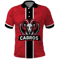 Cabros Guatemala Rugby Custom Polo Shirt Somos Cabros Vamos Cabros - Wonder Print Shop