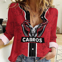 Cabros Guatemala Rugby Custom Women Casual Shirt Somos Cabros Vamos Cabros - Wonder Print Shop