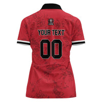 Cabros Guatemala Rugby Custom Women Polo Shirt Somos Cabros Vamos Cabros - Wonder Print Shop