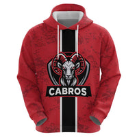 Cabros Guatemala Rugby Custom Zip Hoodie Somos Cabros Vamos Cabros - Wonder Print Shop