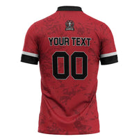 Cabros Guatemala Rugby Custom Zipper Polo Shirt Somos Cabros Vamos Cabros - Wonder Print Shop