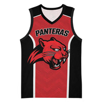 Panteras Guatemala Rugby Custom Basketball Jersey Siempre Fuertes Siempre Panteras - Wonder Print Shop