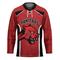 Panteras Guatemala Rugby Custom Hockey Jersey Siempre Fuertes Siempre Panteras - Wonder Print Shop