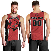 Panteras Guatemala Rugby Custom Men Tank Top Siempre Fuertes Siempre Panteras - Wonder Print Shop