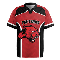 Panteras Guatemala Rugby Custom Rugby Jersey Siempre Fuertes Siempre Panteras - Wonder Print Shop