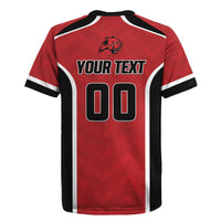 Panteras Guatemala Rugby Custom Rugby Jersey Siempre Fuertes Siempre Panteras - Wonder Print Shop