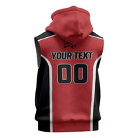 Panteras Guatemala Rugby Custom Sleeveless Zip Hoodie Siempre Fuertes Siempre Panteras - Wonder Print Shop