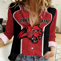Panteras Guatemala Rugby Custom Women Casual Shirt Siempre Fuertes Siempre Panteras - Wonder Print Shop